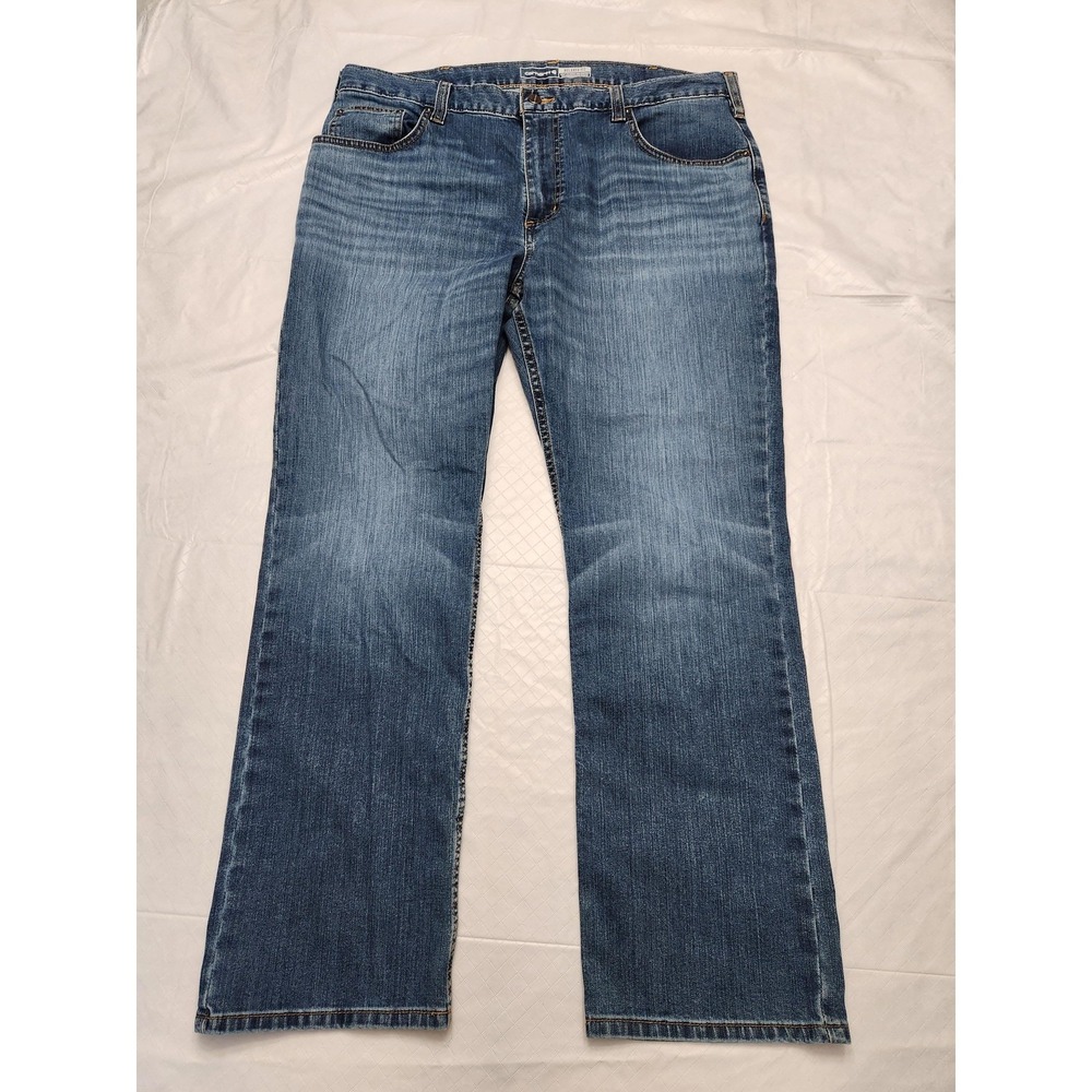 Carhartt BD2804-M Jeans Mens 38x30 Blue Relaxed Fit Straight Leg Denim‎ Pants